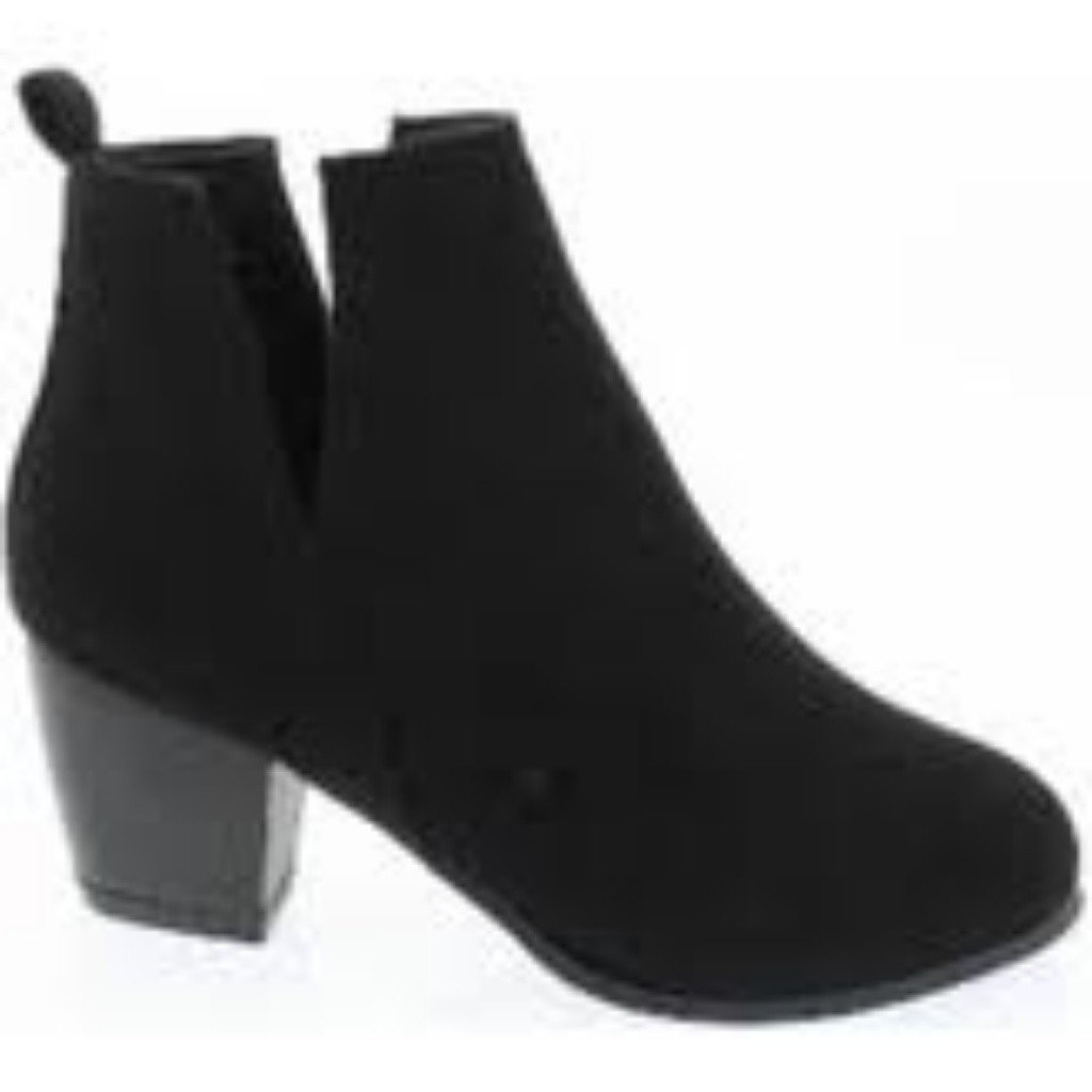 Stylish Booties Are Crafted From Faux Suede Stylish Booties Are Crafted From Faux Suede